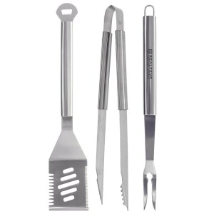 MR. BAR-B-Q 3 Piece Stainless Steel Tool Set 1 MR. BAR-B-Q 3 Piece Stainless Steel Tool Set 1