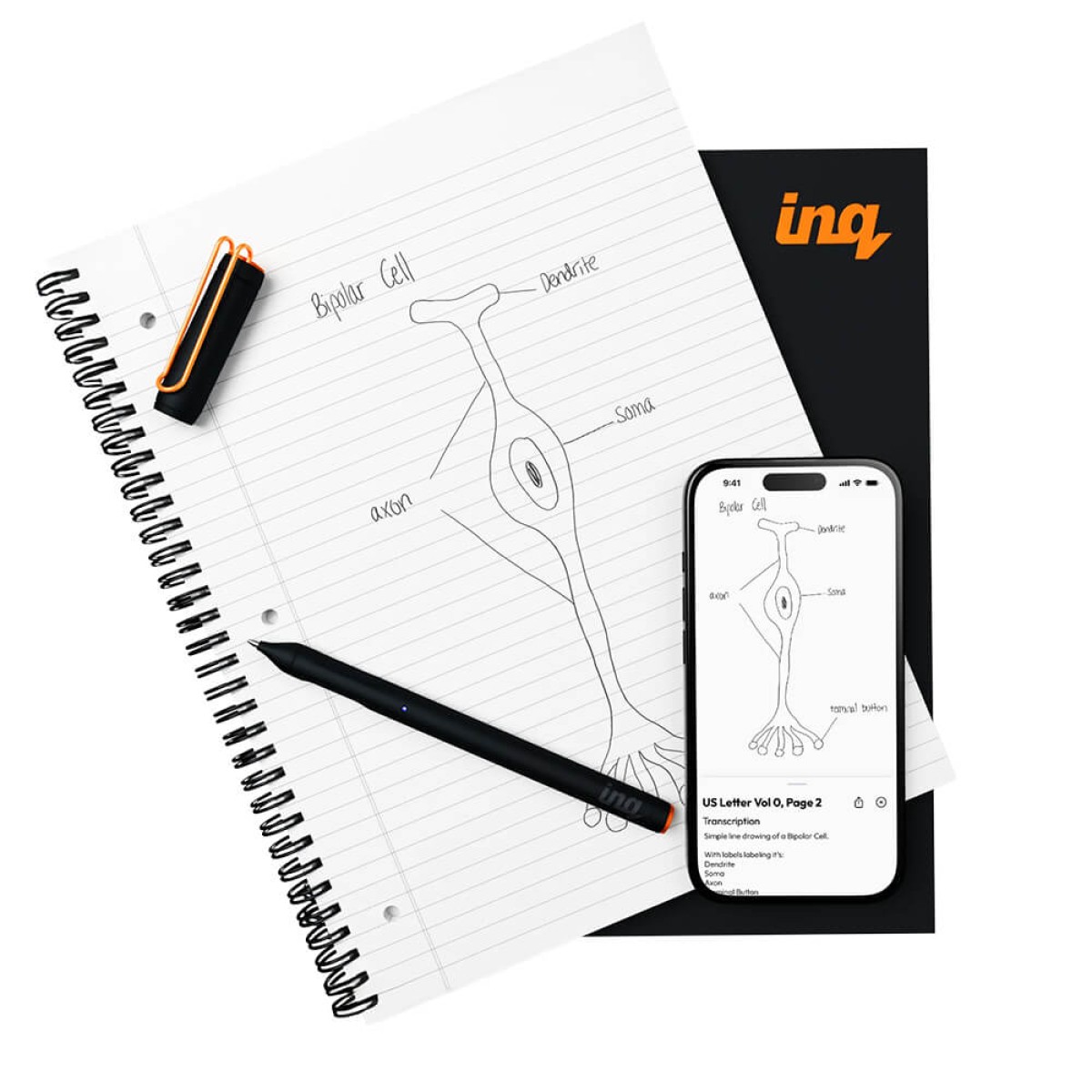 Inq Smart Pen Writing Set 1
