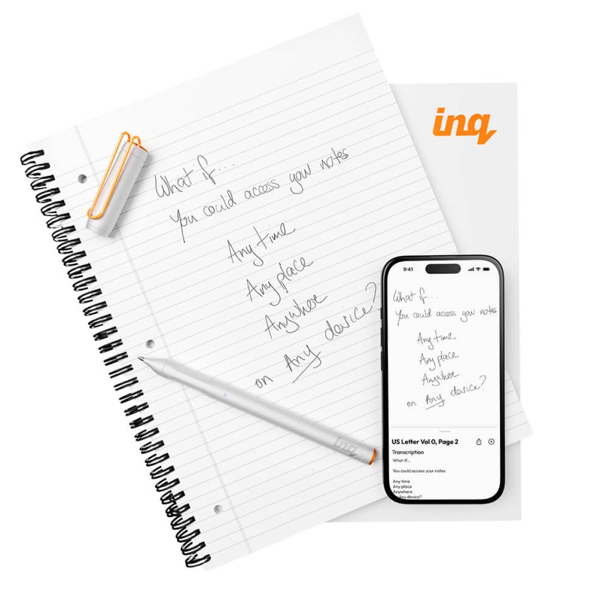 Inq Smart Pen Writing Set 1