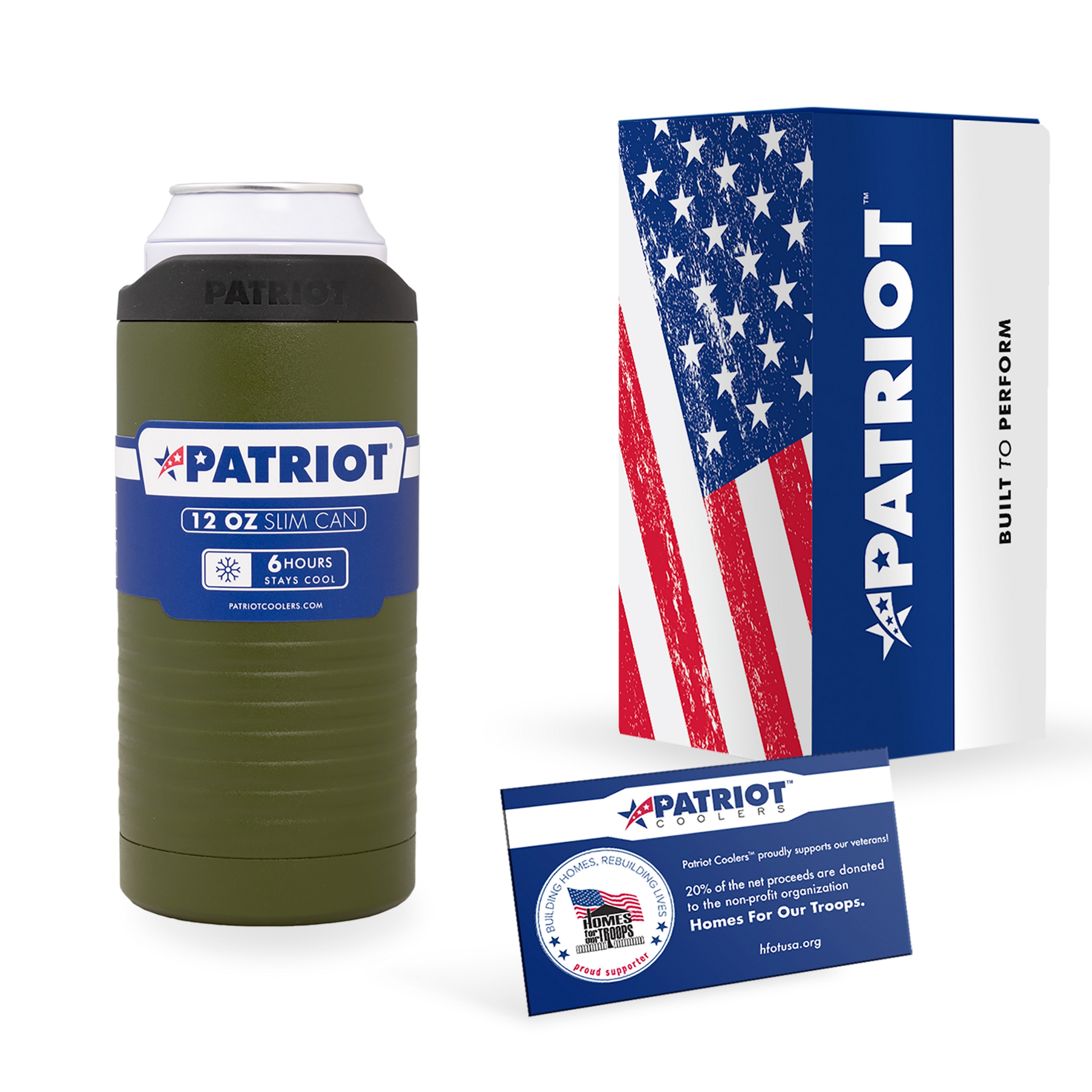 Patriot Slim Can 12oz 1