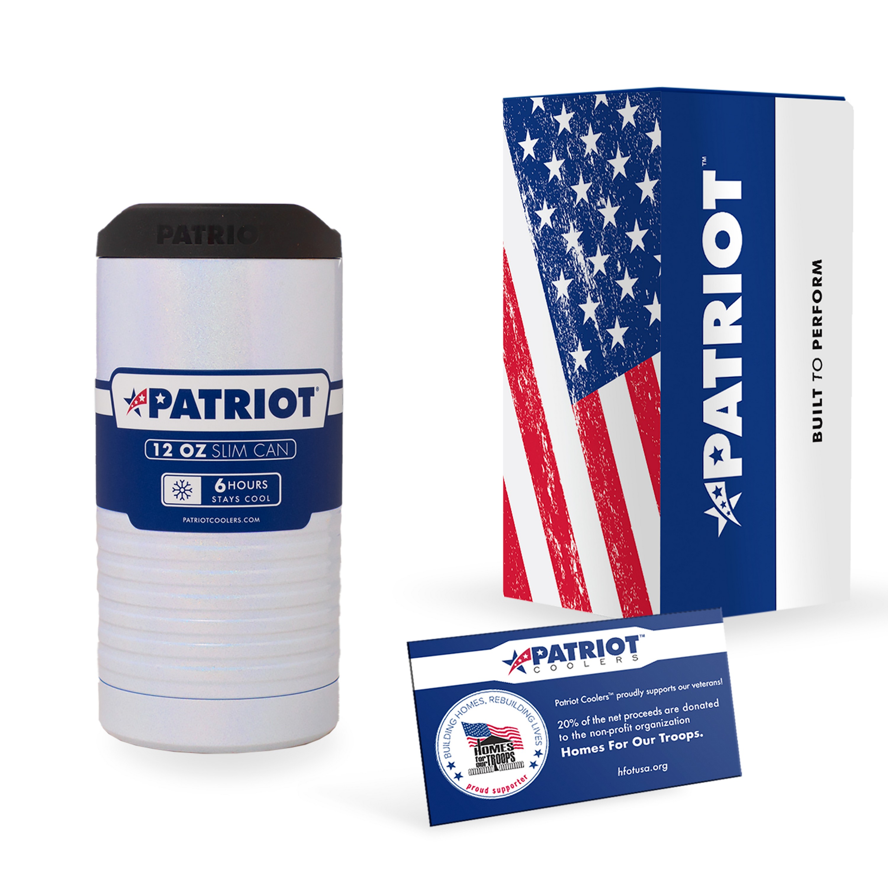 Patriot Slim Can 12oz 1