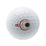 Bridgestone E12 Contact Golf Ball Sleeve - White Bridgestone E12 Contact Golf Ball Sleeve - White