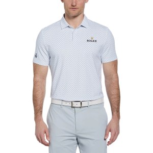 Penguin Retro Geo Print Men's Polo 1 Penguin Retro Geo Print Men's Polo 1