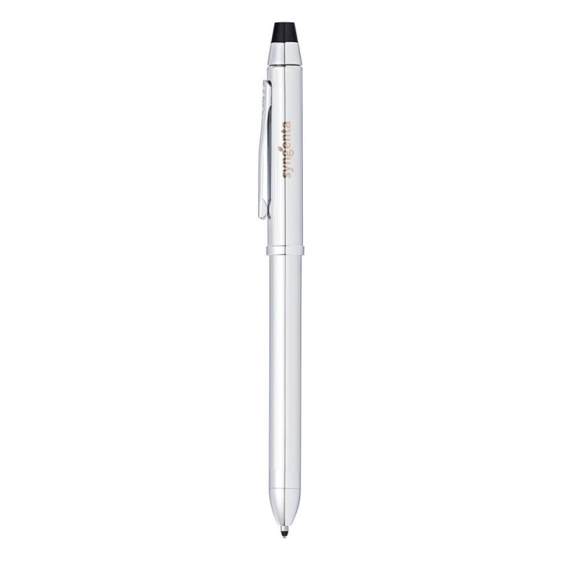 Cross Tech3+ Lustrous Chrome Multifunction Pen 1 Cross Tech3+ Lustrous Chrome Multifunction Pen 1