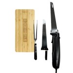 Cuisinart Electric Knife Set with Cutting Board - Walnut Cuisinart Electric Knife Set with Cutting Board - Walnut