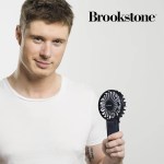 Brookstone Handheld Portable Fan - Black Brookstone Handheld Portable Fan - Black