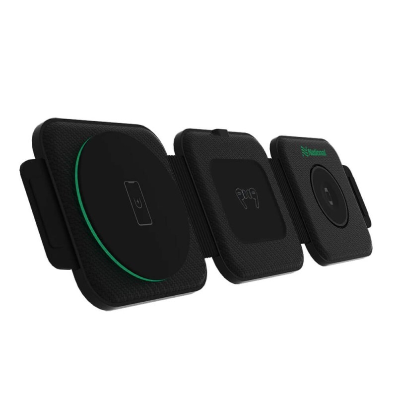 Tangelo ChargeLux 3" 1 Magnetic Folding Wireless Charger 1 Tangelo ChargeLux 3" 1 Magnetic Folding Wireless Charger 1