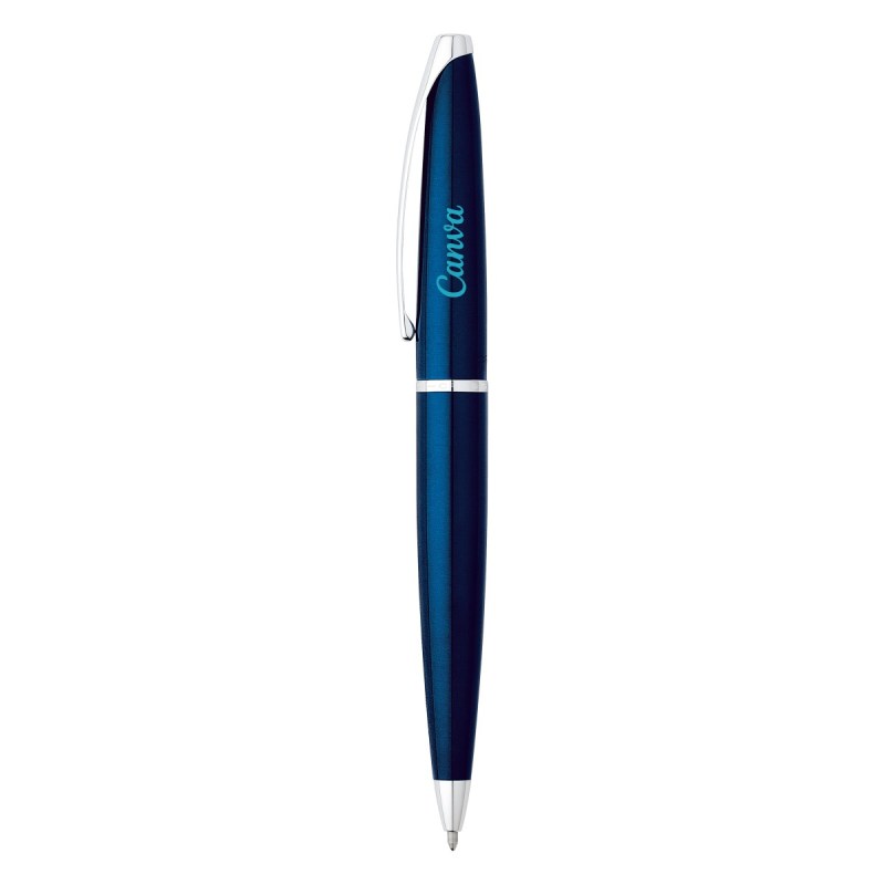 Cross ATX® Translucent Blue Lacquer Ballpoint Pen 1 Cross ATX® Translucent Blue Lacquer Ballpoint Pen 1