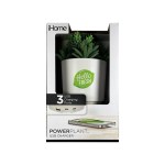 iHome PowerPlant USB Charging Station, Faux Succulent with USB Charger (iPP35) - White iHome PowerPlant USB Charging Station, Faux Succulent with USB Charger (iPP35) - White