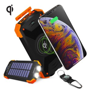 HyperGear Solar 10000mAh Wireless Power Bank 1 HyperGear Solar 10000mAh Wireless Power Bank 1