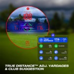 Blue Tees Captain Pro Connected GPS Rangefinder - Black Blue Tees Captain Pro Connected GPS Rangefinder - Black