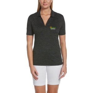 Callaway Broken Stripe Ladies Polo 1 Callaway Broken Stripe Ladies Polo 1
