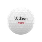Wilson 50 Elite Golf Balls - White Wilson 50 Elite Golf Balls - White
