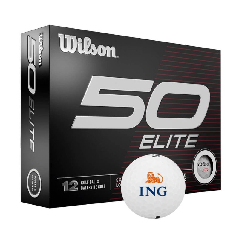 Wilson 50 Elite Golf Balls 1 Wilson 50 Elite Golf Balls 1