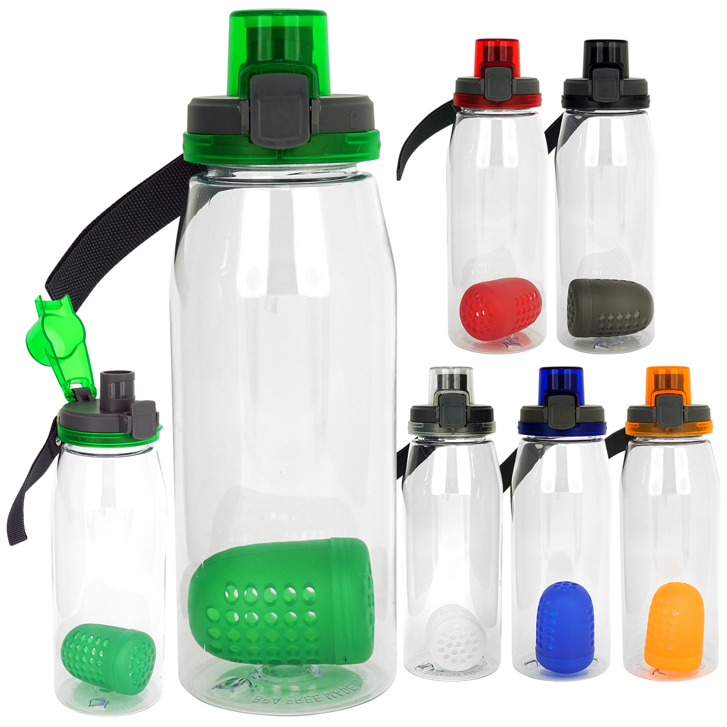 Locking Lid 32oz Bottle with Floating Infuser 1