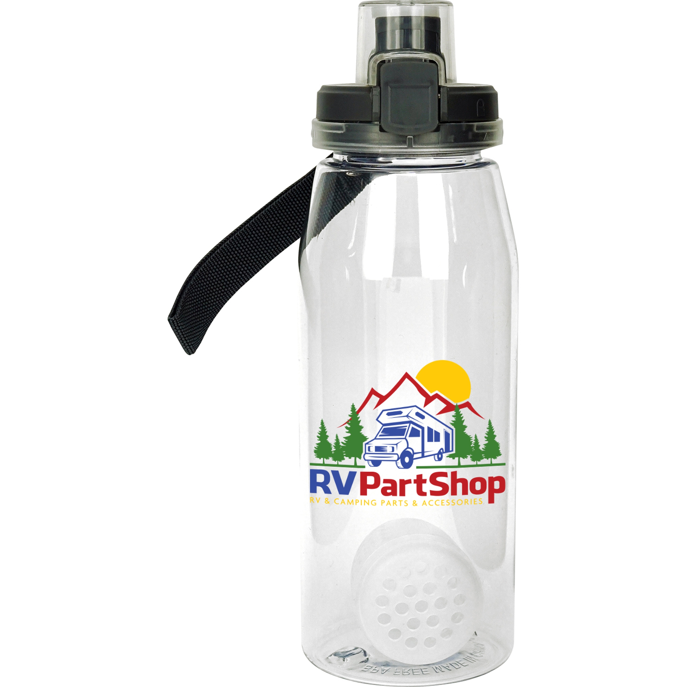 Locking Lid 32oz Bottle with Floating Infuser 1