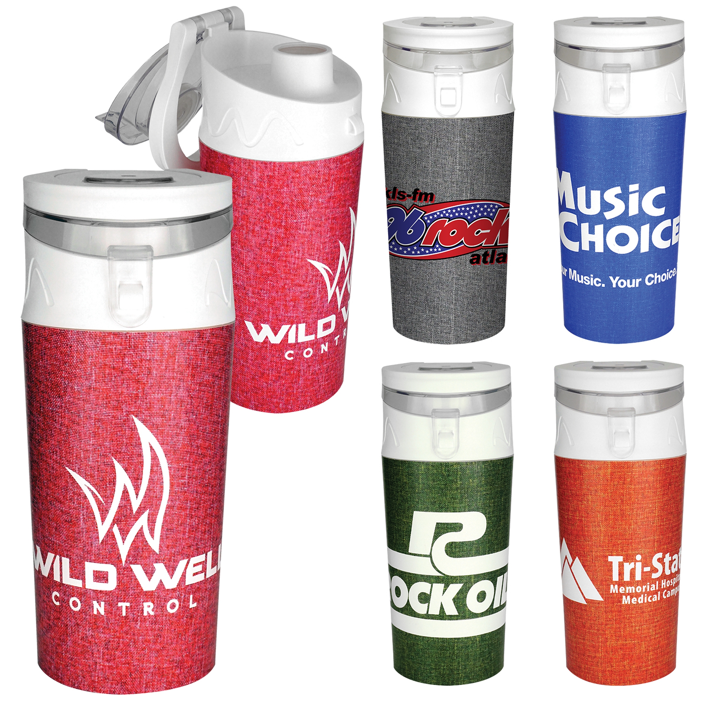 Full Color Ridge Trendy Bottle 1