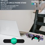 Metallic Circle Phone Stand - Lifestyle Metallic Circle Phone Stand - Lifestyle
