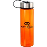 Metal Lid 24 oz. Colorful Bottle with Floating Infuser - orange Metal Lid 24 oz. Colorful Bottle with Floating Infuser - orange
