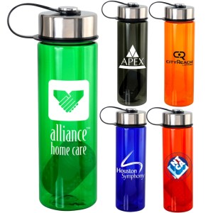 Metal Lid 24 oz. Colorful Bottle with Floating Infuser 1 Metal Lid 24 oz. Colorful Bottle with Floating Infuser 1