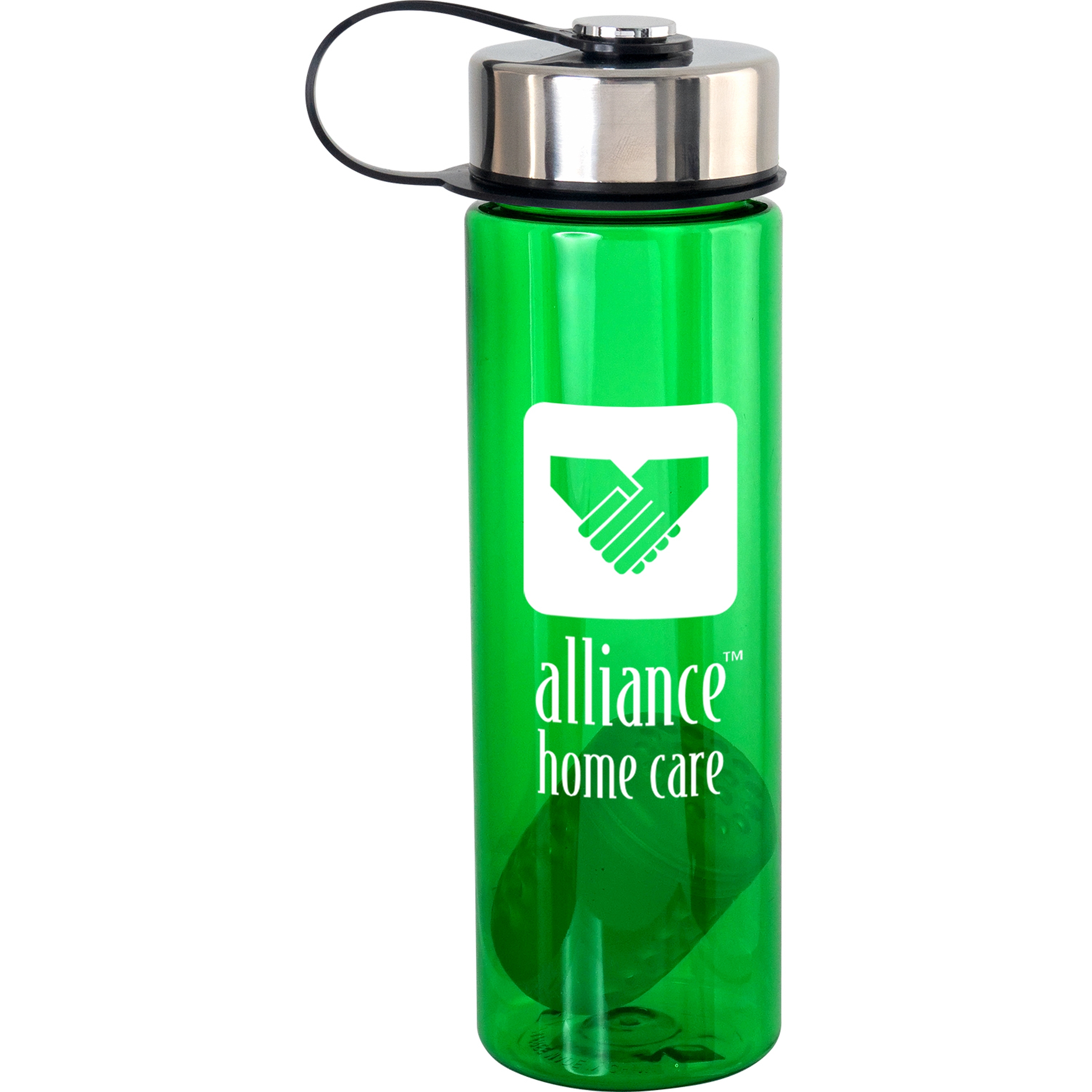 Metal Lid 24 oz. Colorful Bottle with Floating Infuser 1