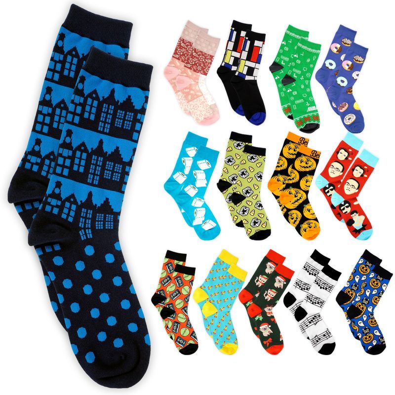 Full Color Woven Socks 1 Full Color Woven Socks 1