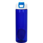 Two Tone Pop Up 24 oz. Colorful Bottle with Floating Infuser - blue Two Tone Pop Up 24 oz. Colorful Bottle with Floating Infuser - blue
