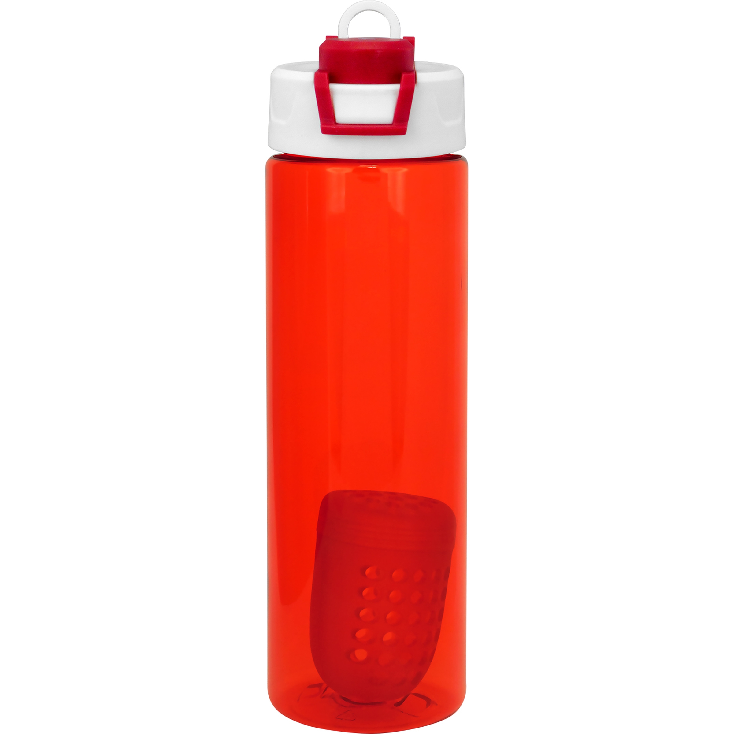 Two Tone Pop Up 24 oz. Colorful Bottle with Floating Infuser 1