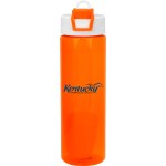 Two Tone Pop Up 24 oz. Colorful Bottle with Floating Infuser - orange Two Tone Pop Up 24 oz. Colorful Bottle with Floating Infuser - orange