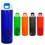 Two Tone Pop Up 24 oz. Colorful Bottle with Floating Infuser 2 Two Tone Pop Up 24 oz. Colorful Bottle with Floating Infuser 2