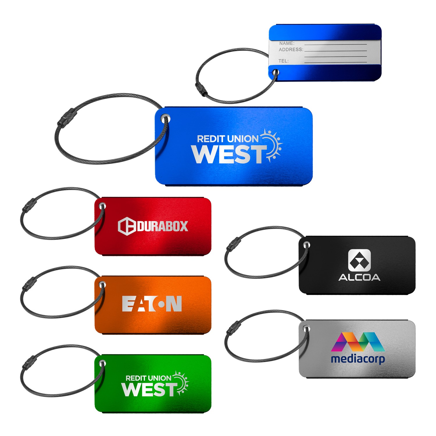 Metal Luggage Tag 1