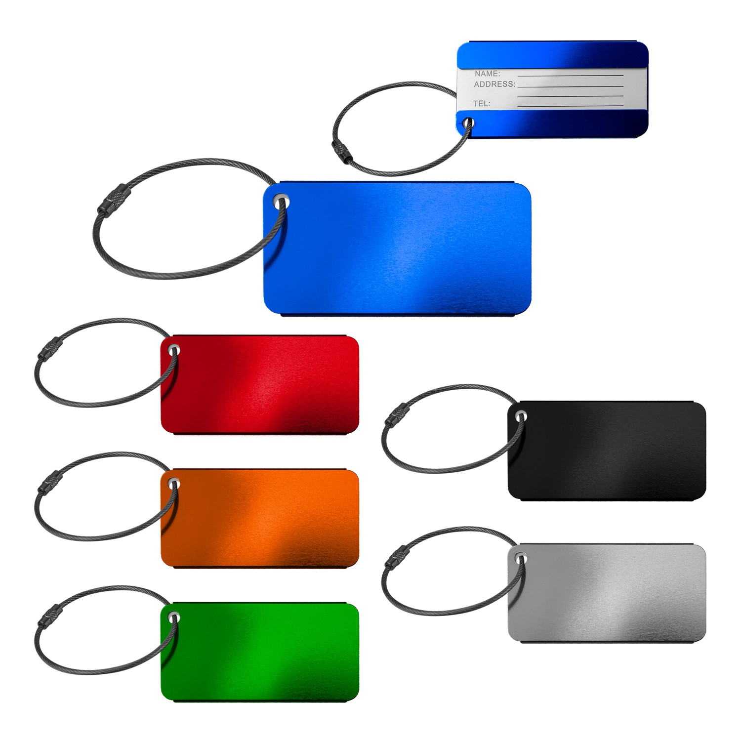 Metal Luggage Tag 1