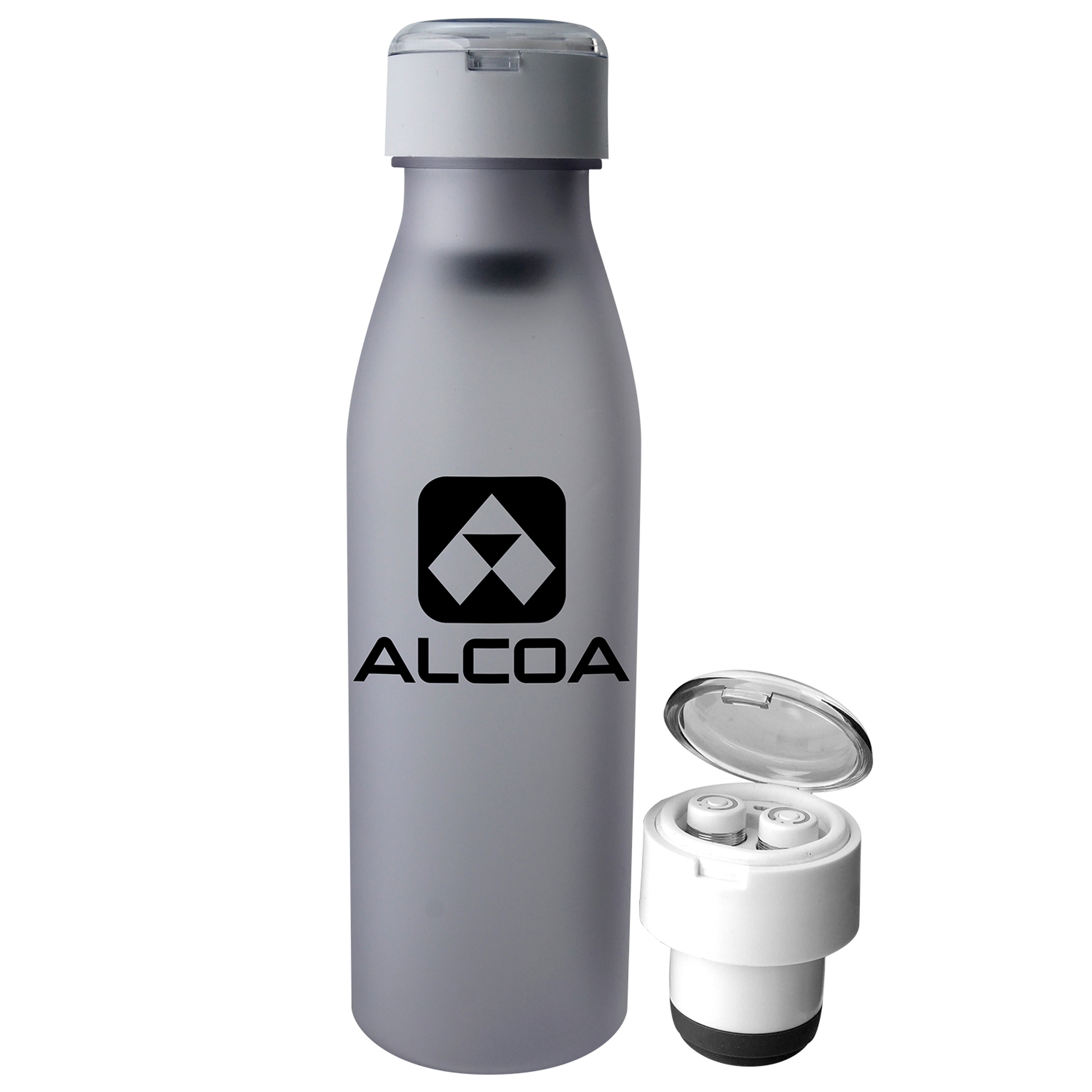 Silhouette Bluetooth Ear Bud Bottle 1
