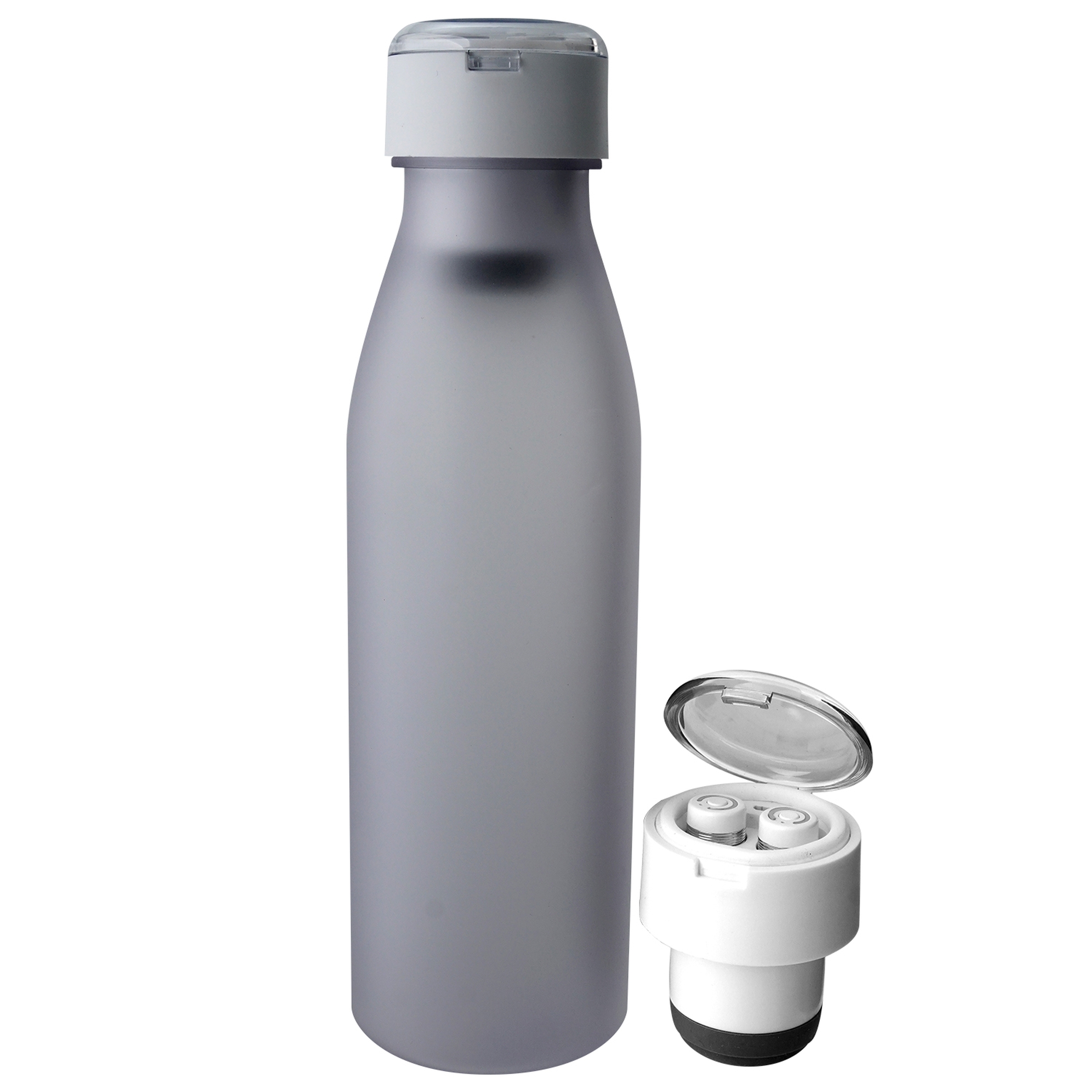 Silhouette Bluetooth Ear Bud Bottle 1