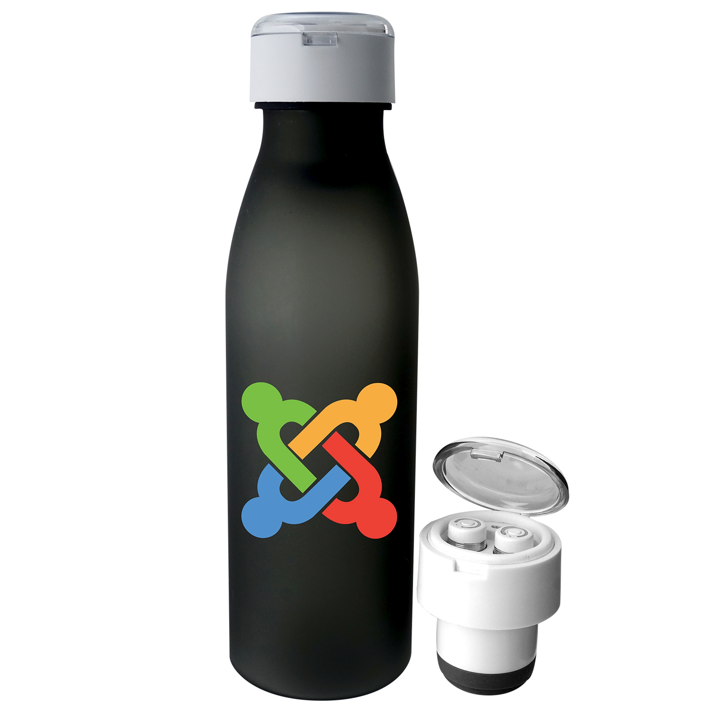 Silhouette Bluetooth Ear Bud Bottle 1
