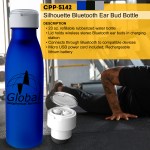 Silhouette Bluetooth Ear Bud Bottle - Lifestyle Silhouette Bluetooth Ear Bud Bottle - Lifestyle