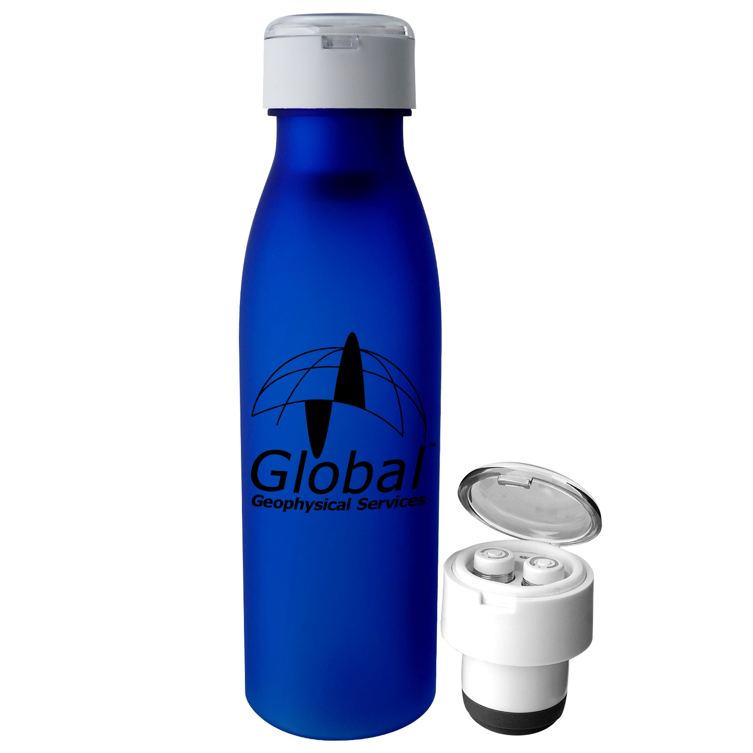 Silhouette Bluetooth Ear Bud Bottle 1
