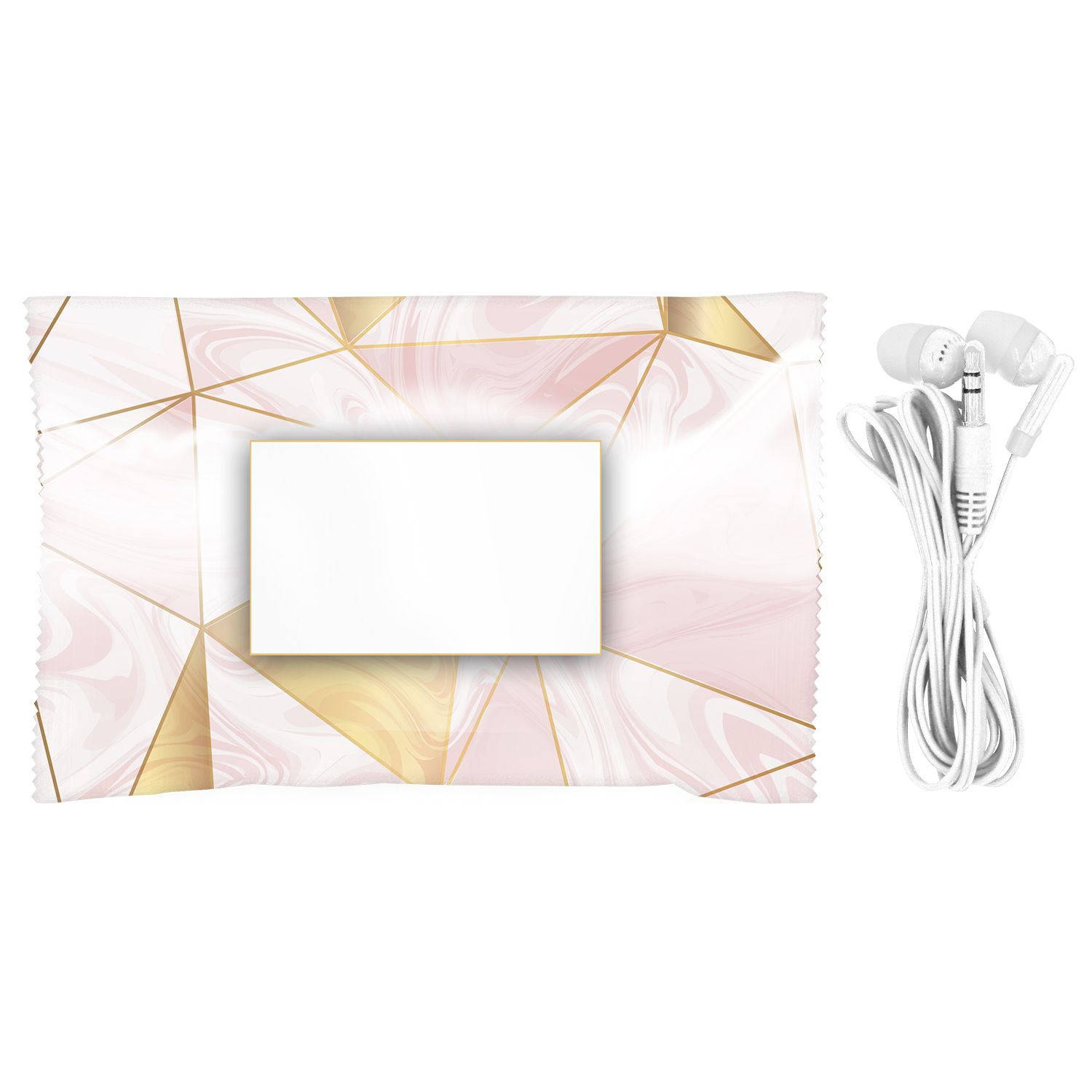 Marble Wrapped Ear Bud Set 1