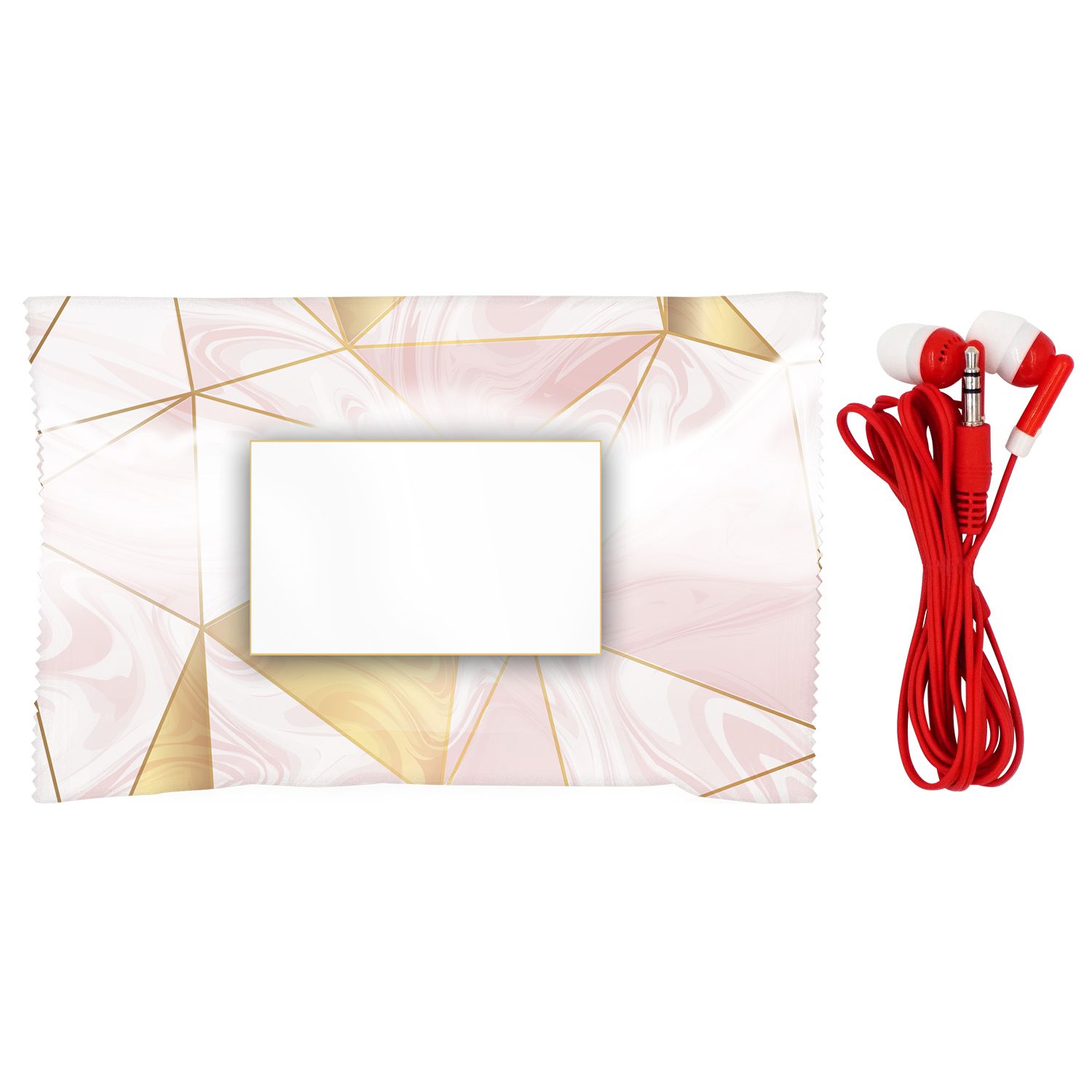 Marble Wrapped Ear Bud Set 1