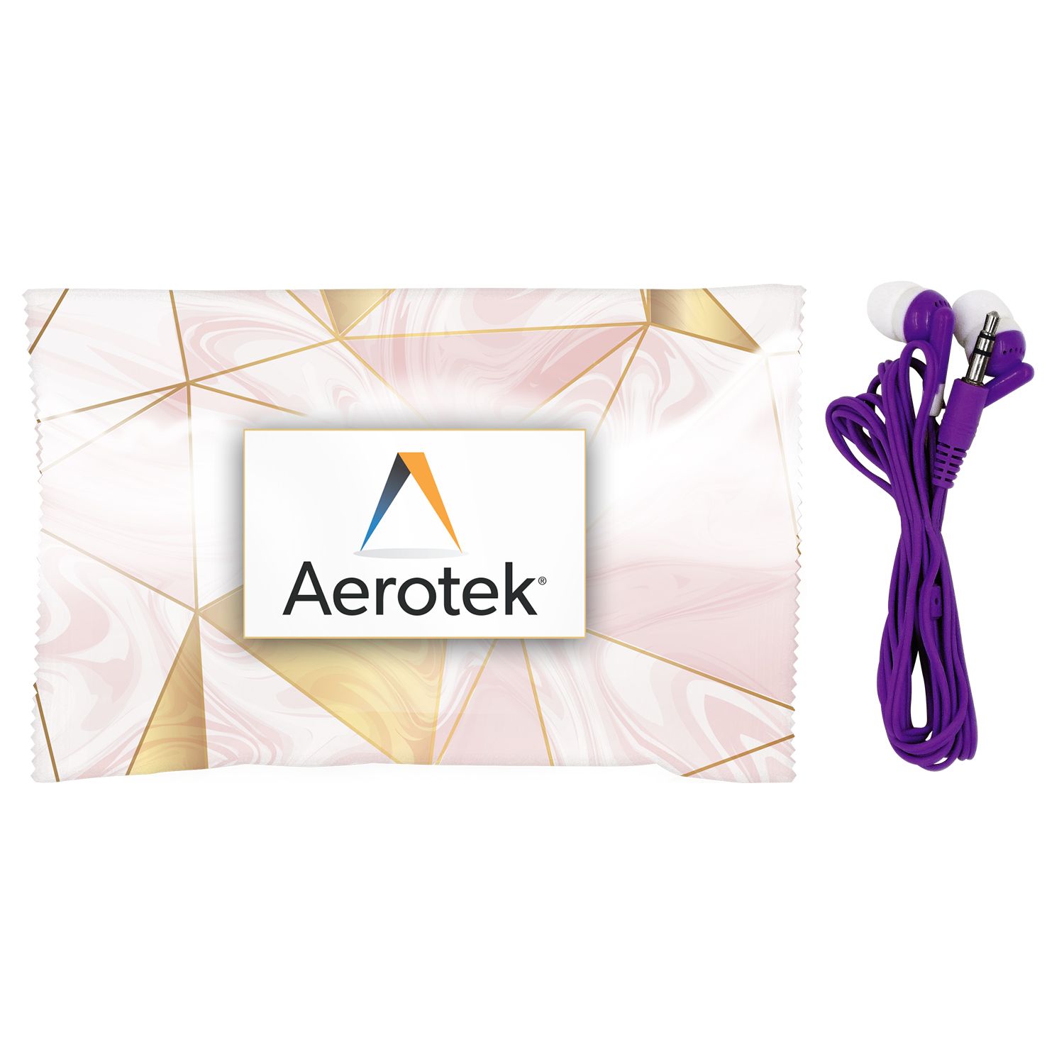 Marble Wrapped Ear Bud Set 1