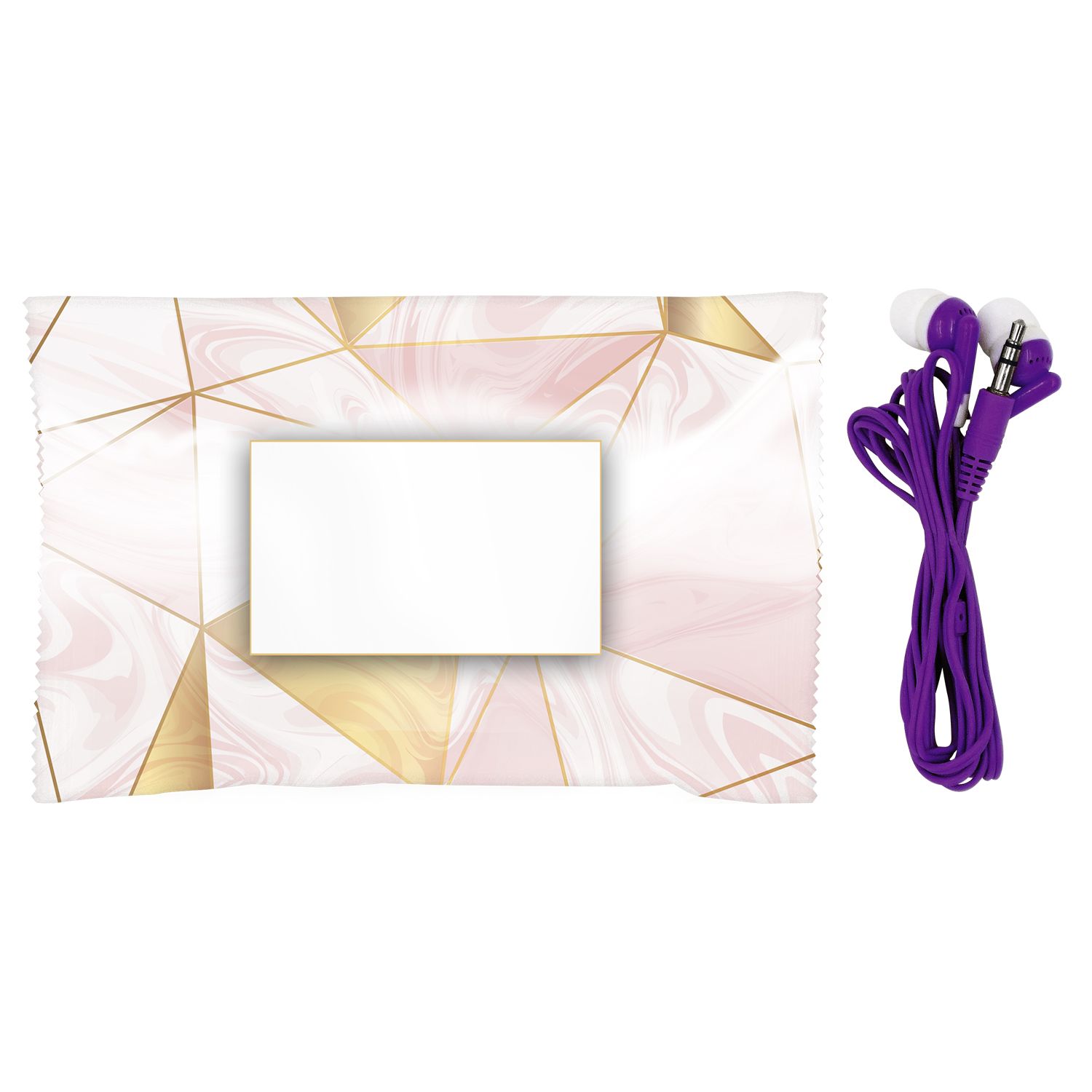 Marble Wrapped Ear Bud Set 1
