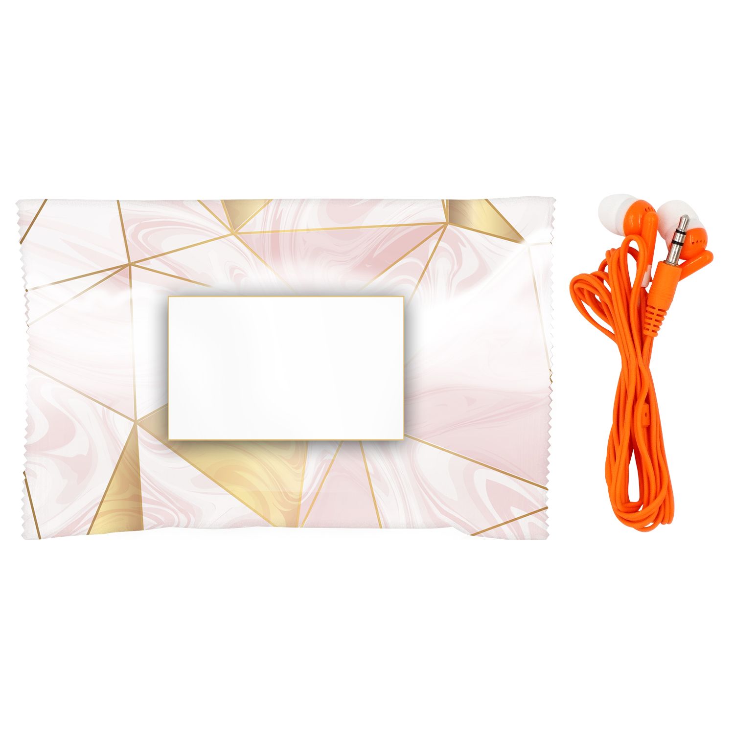 Marble Wrapped Ear Bud Set 1