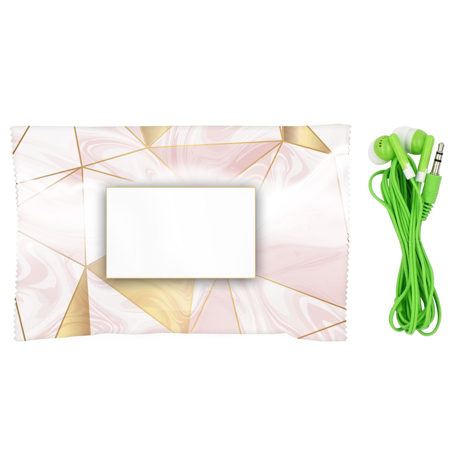 Marble Wrapped Ear Bud Set 1