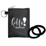 Stretchy Hair Tie Pouch - Black Stretchy Hair Tie Pouch - Black