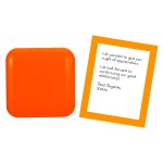 Appreciation Sliding Case of Printed Candy - Orange-Blank Appreciation Sliding Case of Printed Candy - Orange-Blank