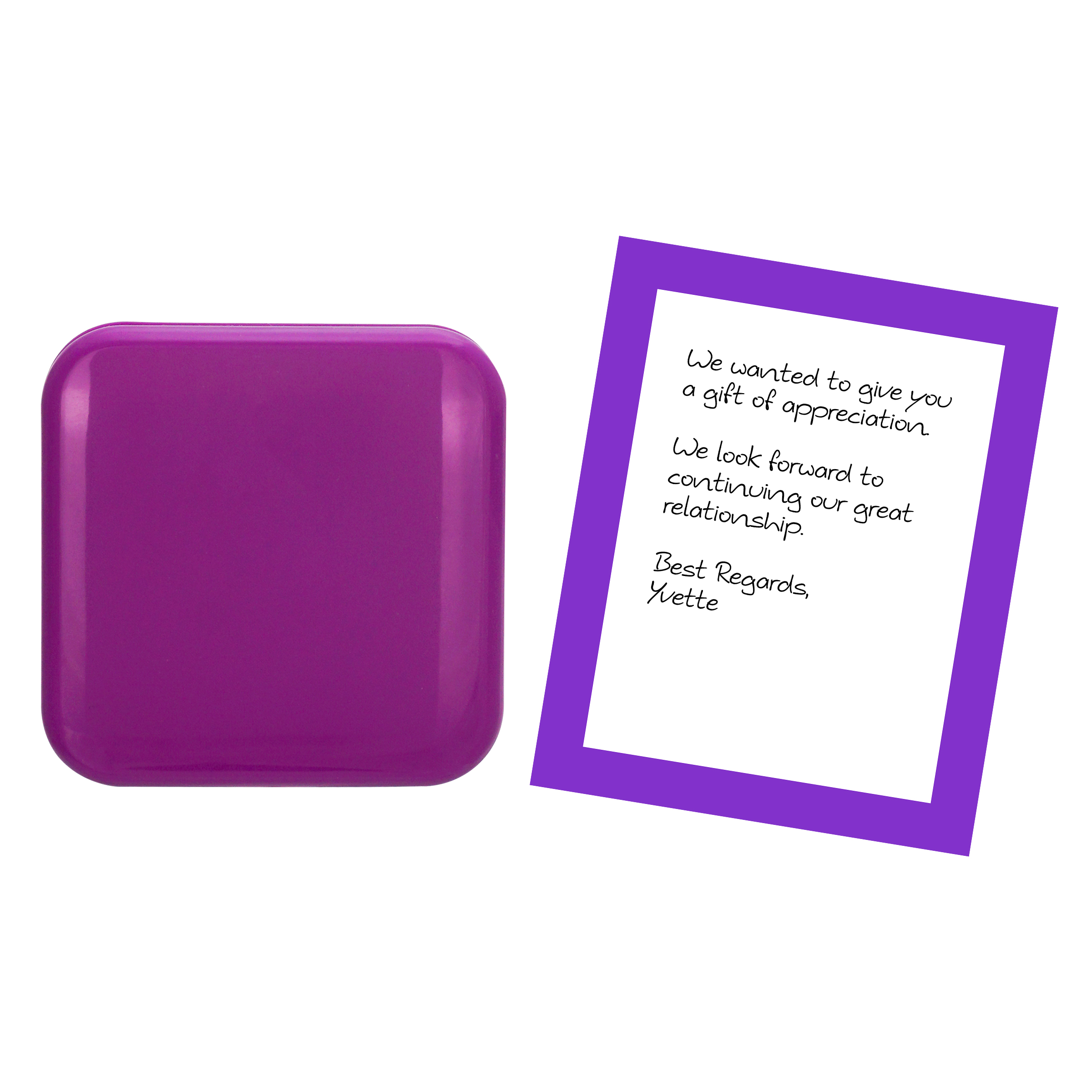 Appreciation Sliding Case of Printed Candy 1