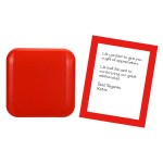 Appreciation Sliding Case of Printed Candy - Red-Blank Appreciation Sliding Case of Printed Candy - Red-Blank