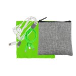 Recycled Travel Kit - Green - Recycled Travel Kit - Green -