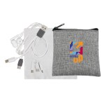 Recycled Travel Kit - White Recycled Travel Kit - White