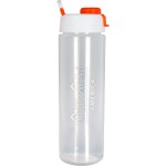 24 oz. Pop Up Debossed Bottle - Orange 24 oz. Pop Up Debossed Bottle - Orange